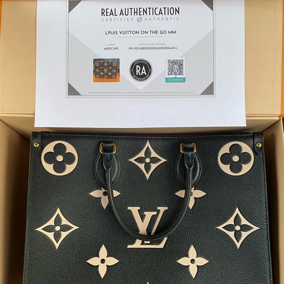 Louis Vuitton Bags Louis Vuitton Black On The Go Mm Poshmark